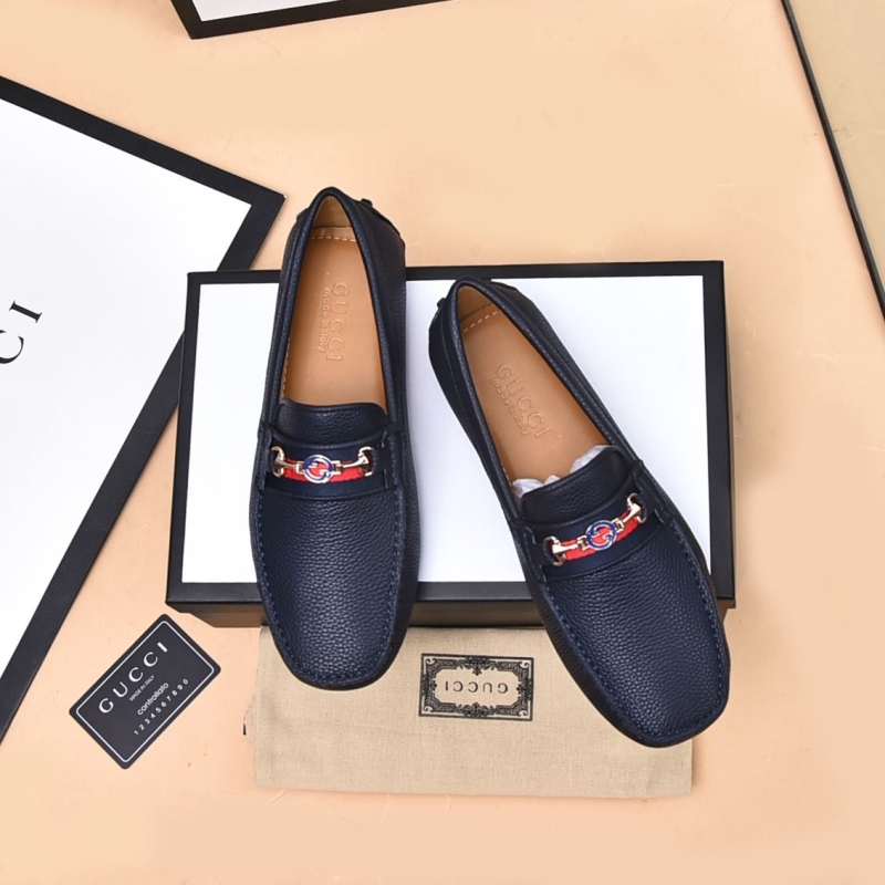 G*u*i leather shoes